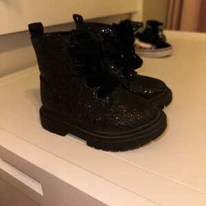 Cat and Jack Sparkly Boots size 6 toddler